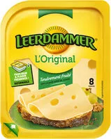 Mängden socker i Leerdammer original 8 tranches 200g