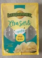 Mängden socker i Formaggio a fette extra sottili