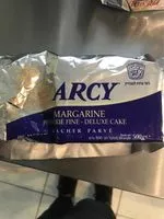 Mängden socker i Margarine casher Arcy