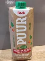 Mängden socker i Peer en perzik