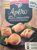 Mängden socker i Apéro feuilletés