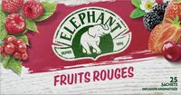 Mängden socker i Elephant Infusion Fruits Rouges 25 Sachets