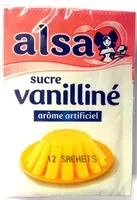 Mängden socker i Sucre Vanilliné