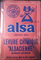 Mängden socker i Levure chimique Alsacienne