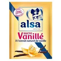 Mängden socker i Sucre vanillé x 12 sachets