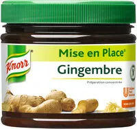 Mängden socker i Knorr Mise en place gingembre Pot 340g