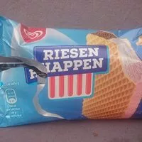 Mängden socker i Riesen Happen, Sandwicheis