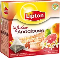 Mängden socker i Bte 42G Infusion Andalousie Pyramide Lipton