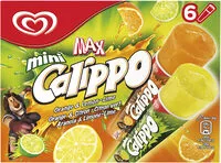 Mängden socker i Mini Calippo Orange & Lemon-Lime