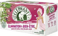 Mängden socker i Elephant Infusion Élimination & Bien-Être 25 Sachets