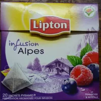 Mängden socker i Infusion Alpes
