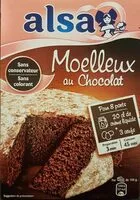 Mängden socker i Moelleux au chocolat
