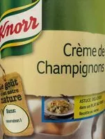 Mängden socker i Crème de champignons