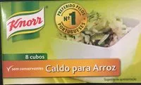 Mängden socker i Caldo Knorr Arroz