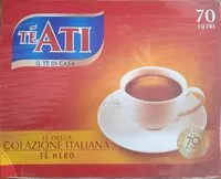 Mängden socker i Tè nero