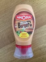Mängden socker i sauce Burger