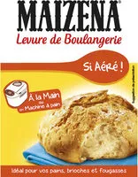 Mängden socker i Maizena Levure De Boulangerie Sans Gluten 6 Sachets 33g