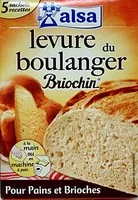 Mängden socker i Levure du Boulanger