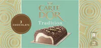 Mängden socker i Carte D'or Tradition Glace Buche 3 Chocolats 10 parts 1L