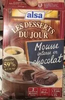 Mängden socker i Mousse intense en chocolat