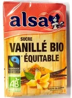 Mängden socker i Sucre vanillé bio équitable sucre de canne