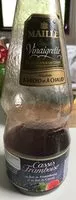 Mängden socker i MAILLE Sauce Vinaigrette Cassis Framboise 1L