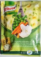 Mängden socker i Krem supa od povrća