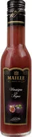 Mängden socker i Maille Vinaigre de Vin Blanc à la Figue 25cl