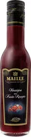 Mängden socker i Maille Vinaigre à la pulpe de fruit rouge 250ML