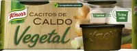 Mängden socker i Caldo vegetal en cacitos pack 4 tarrinas 112 g