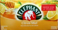 Mängden socker i Citron Miel avec des écorces de citron