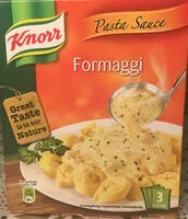 Mängden socker i Pasta Sauce Formaggi