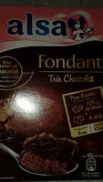 Mängden socker i Fondant chocolat, chocolat noir extra fin 58% de cacao