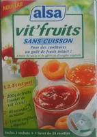 Mängden socker i Vit'fruit sans cuisson
