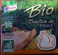 Mängden socker i Bouillon de poule bio