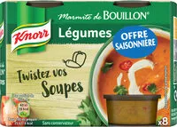 Mängden socker i Marmite de Bouillon Légumes (Offre saisonnière)