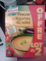 Mängden socker i Douceur legumes du soleil 2x1l prix choc