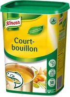 Mängden socker i Knorr Court-Bouillon déshydraté 1kg jusqu'à 50L