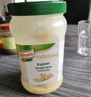 Mängden socker i Professional Ingwer Paste