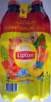 Mängden socker i Lipton Ice Tea saveur pêche format familial 4 x 1,5 L
