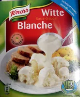 Mängden socker i Sauce blanche