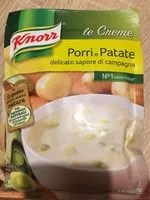 Mängden socker i Knorr Crema Di Porri Patate