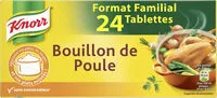 Mängden socker i Knorr Bouillon de Poule 24 Cubes 240g