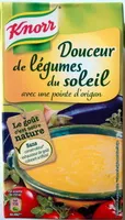 Mängden socker i Knorr Les Classiques Soupe Liquide Douceur de Légumes du Soleil Brique 4 Portions 1L
