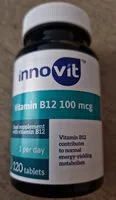 Mängden socker i Vitamin B12 100 mcg