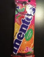 Mängden socker i Mentos aux fruits