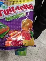 Mängden socker i Fruitella