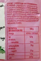 Mängden socker i fruit-tella