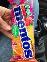Mängden socker i Mentos - Fruit - 3 Rouleaux
