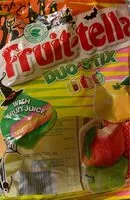 Mängden socker i Fruittella Duo-Stix